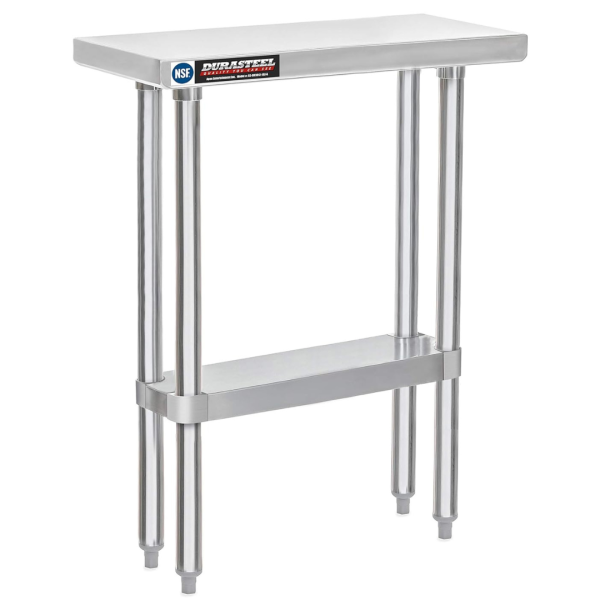 NSF Commercial 30  x 12  Cooking Prep Stainless Steel Kitchen Table For Sale