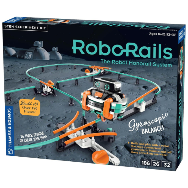 Thames & Kosmos RoboRails Robot Monorail System Experiment Kit Online