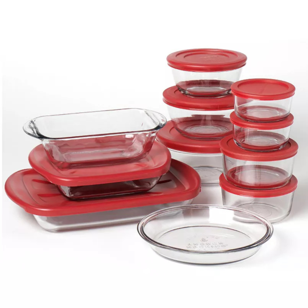 Anchor Hocking Bake and Store Essentials 20-Piece Set on Sale