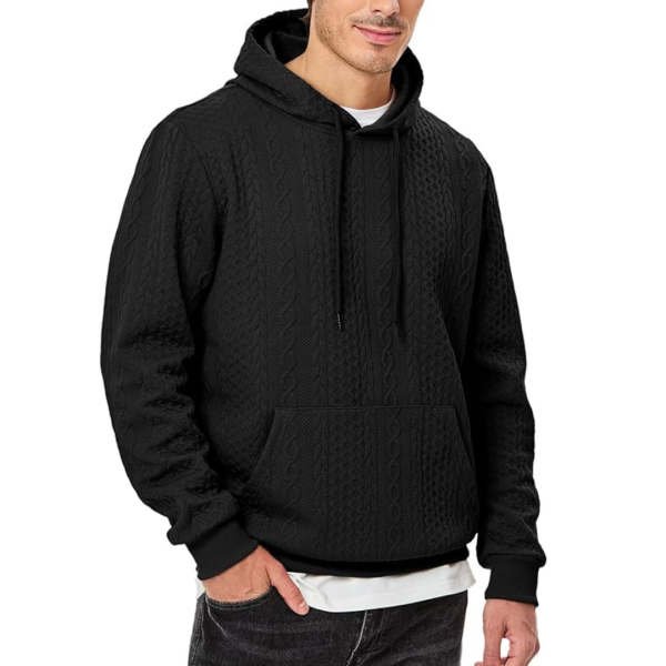 Pullover Fashion Drawstring Long Sleeve Pattern Hoodie Online Hot Sale