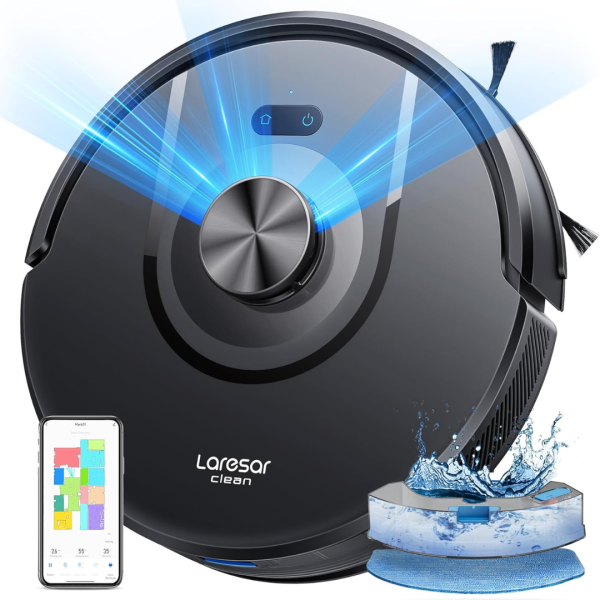Laresar Clean 3-in-1 5000Pa Robot Vacuum and Mop Combo For Discount