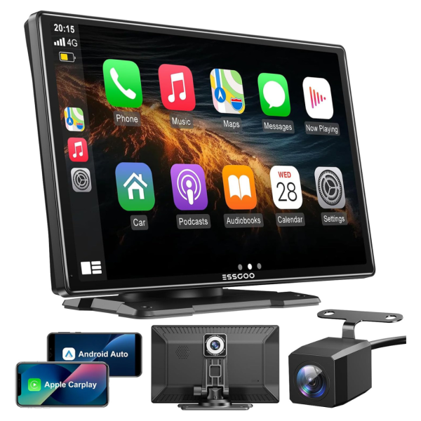 ESSGOO 9 IPS CarPlay Display With Android Auto Sale