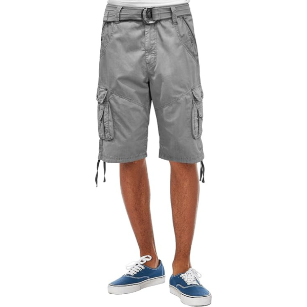 ETHANOL Men s Everyday Belted Cargo Shorts Online Hot Sale