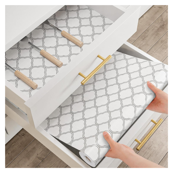 Non-Adhesive Waterproof Reusable Drawer & Shelf Liner For Sale