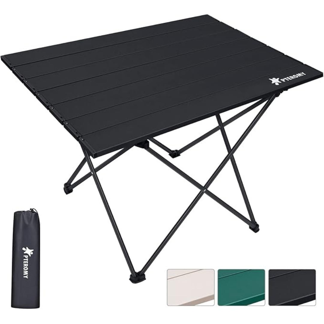 Portable Folding Camping Table with Ultralight Aluminum Tabletop Fashion