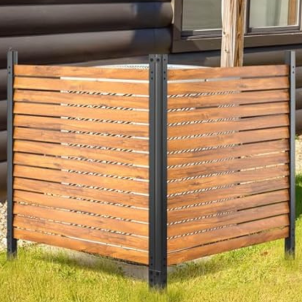 GREENER Privacy Screens 2-Piece 38  W x 42  H No Dig Privacy Fence Screen Online