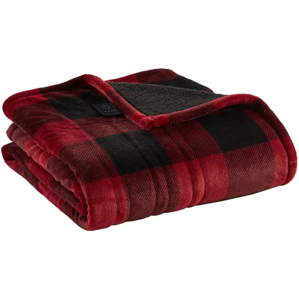 Serta Plush To Sherpa Heated Electric Throw Blanket Online