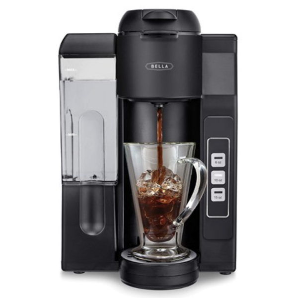 BELLA Single Serve Dual Brew K-Cup Pod Or Ground Coffee Brewer Online