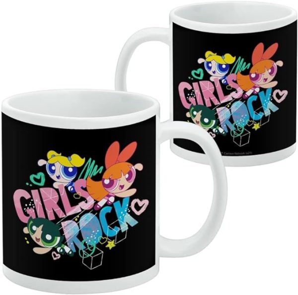 Powerpuff Girls - Girls Rock Trio Mug Online now - Image 2