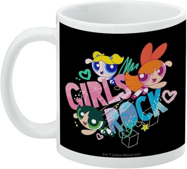 Powerpuff Girls - Girls Rock Trio Mug Online now - Image 3