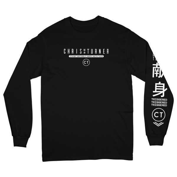 Chris Turner - Triggered Long Sleeve (Black) Supply - Image 2