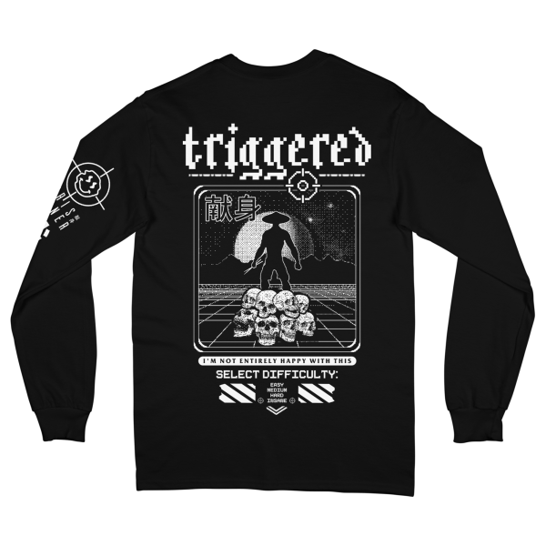 Chris Turner - Triggered Long Sleeve (Black) Supply - Image 3