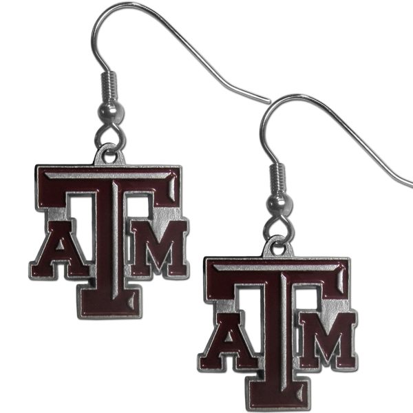 Texas A&M Aggies   Dangle Earrings For Cheap